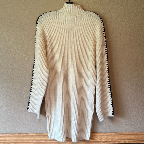 Steve Madden Gemma Mock Neck Sweater Dress - Picture 3 of 6